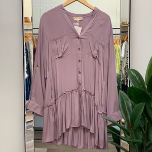 Zola Muse | Mauve Shirt Dress